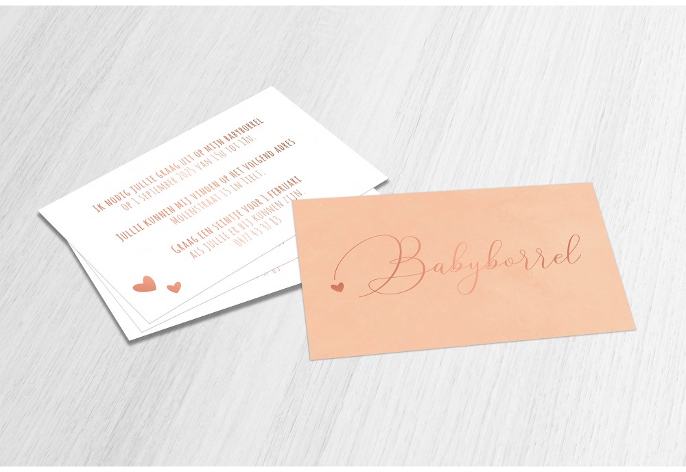 Naam met een hartje.