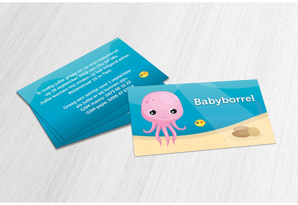 Schattige Onderwater Octopus Schattige Onderwater Octopus