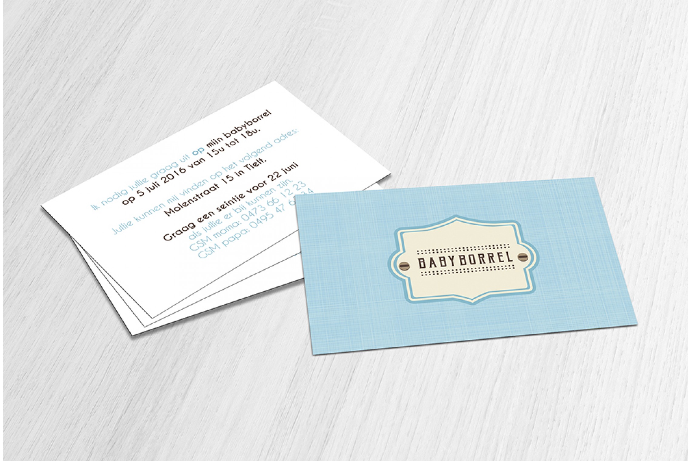 Vintage met label