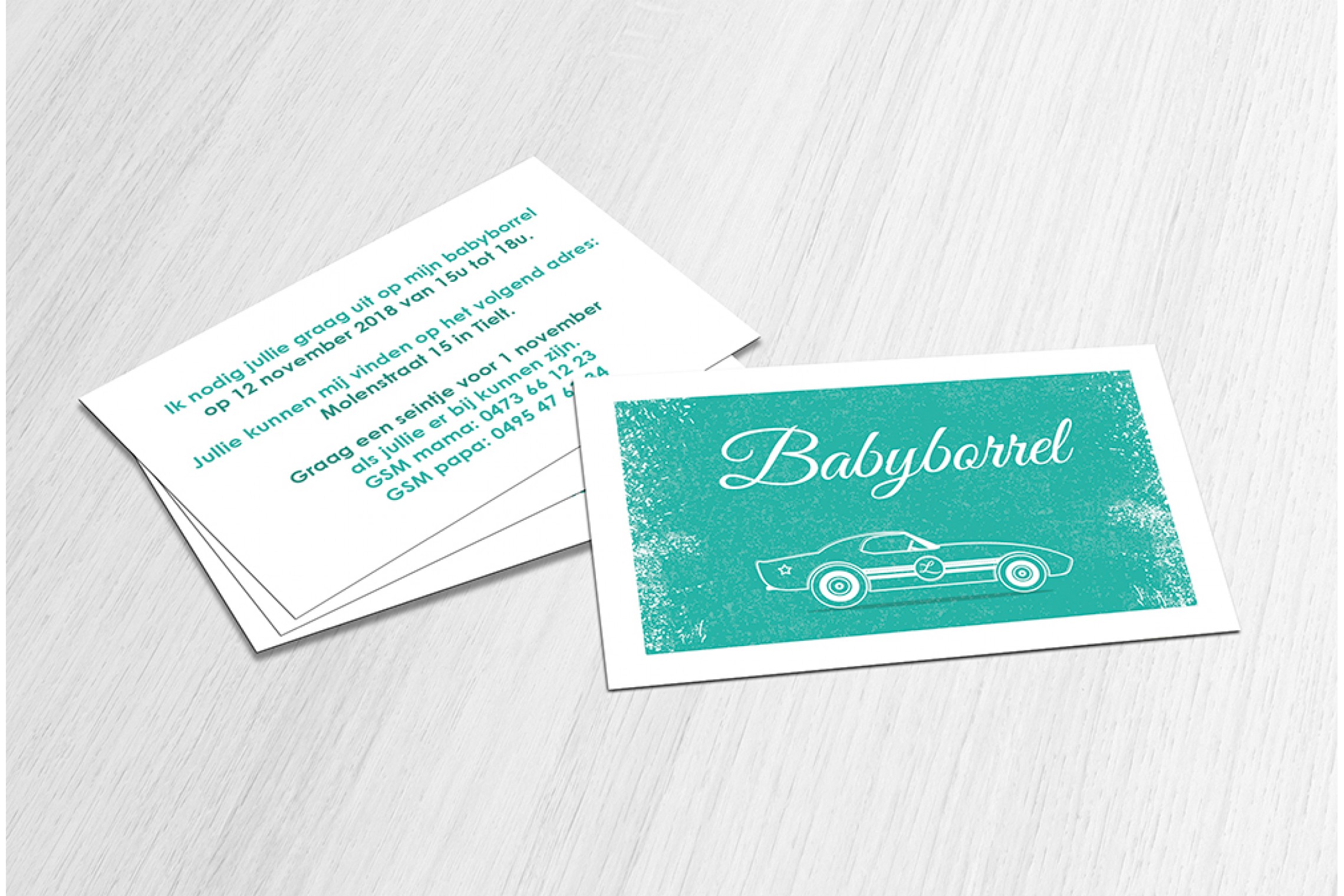 Stoere racewagen