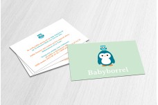 Pinguin met uiltje groen Pinguin met uiltje groen