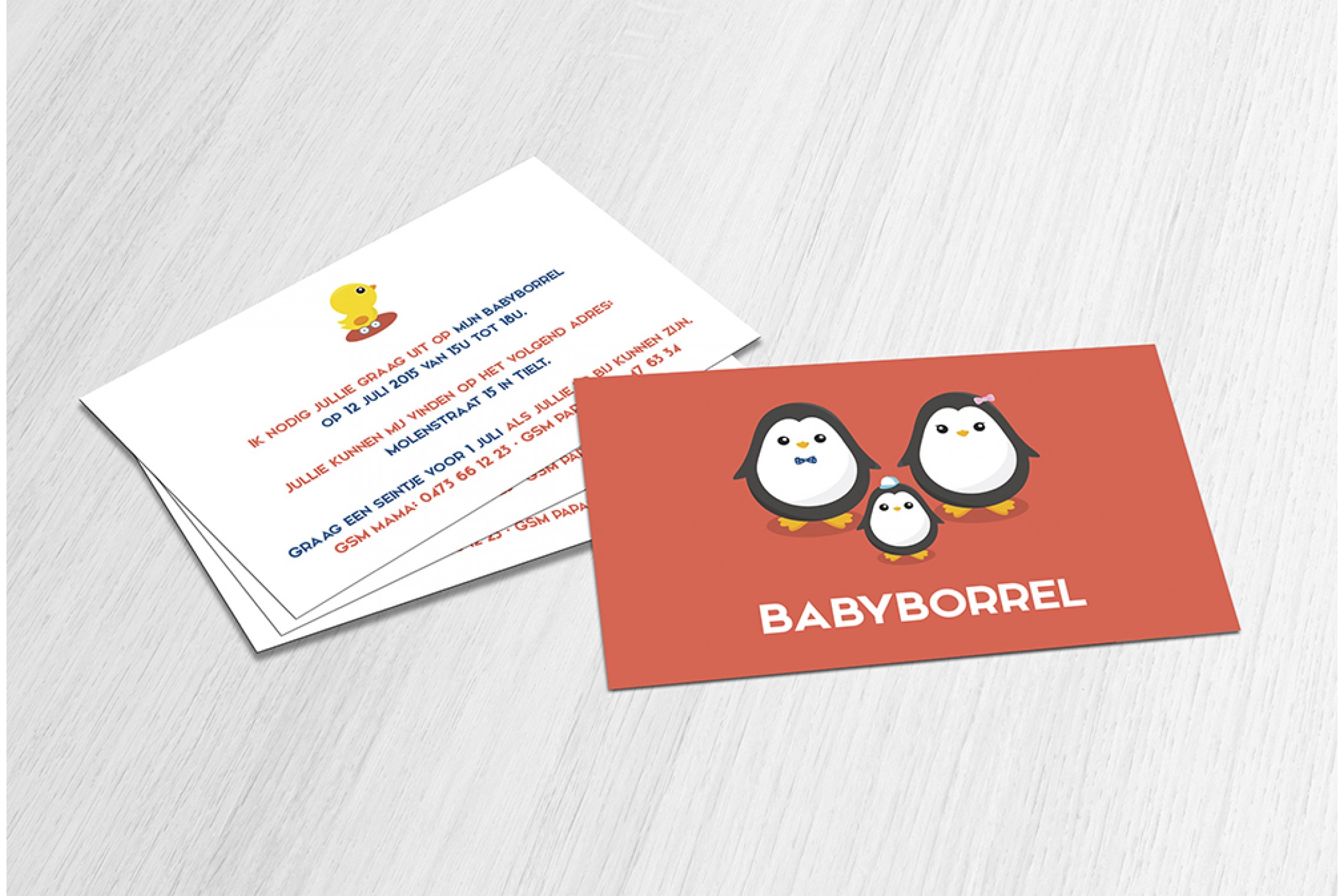 3 Schattige Pinguïns