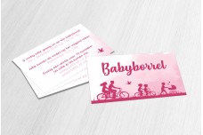 Silhouet familie aan het fietsen