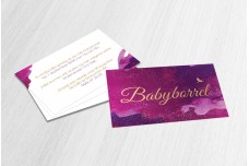 Galaxy met gouden naam