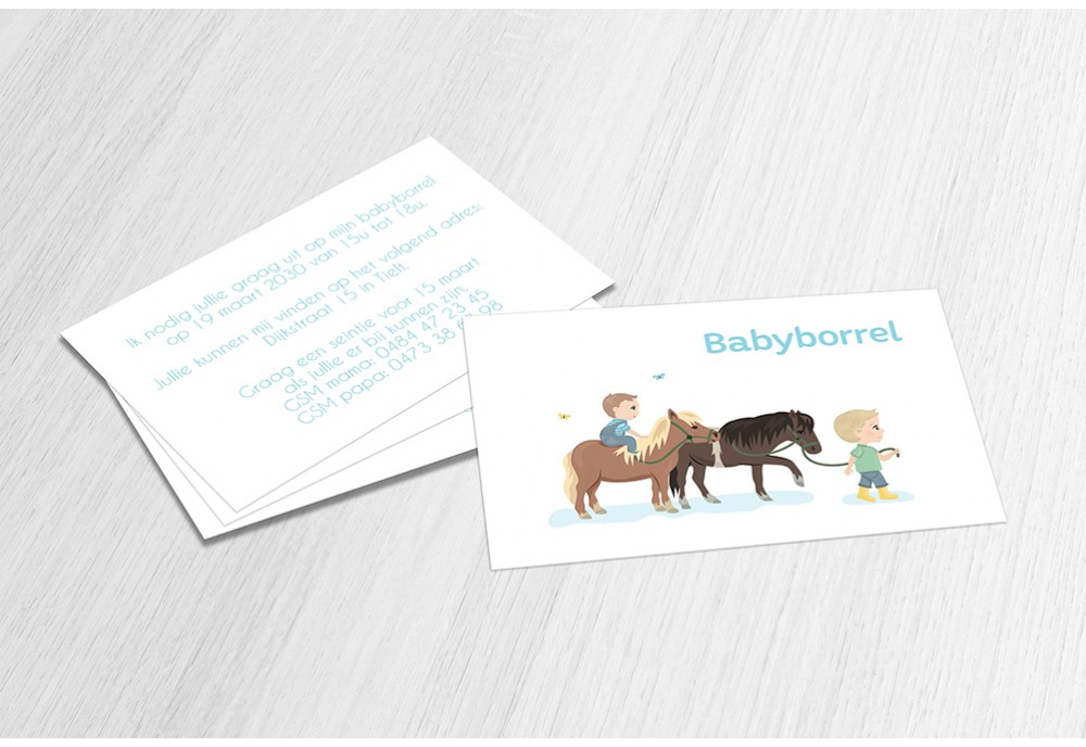Kindjes met pony Kindjes met pony
