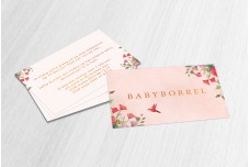 Vogel met roze bloemen Vogel met roze bloemen