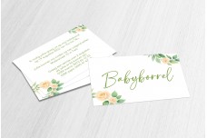 Perzikroze bloemenkring