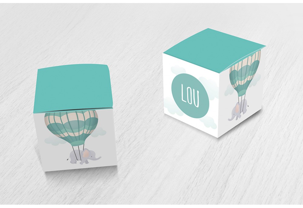 Luchtballon met olifantje