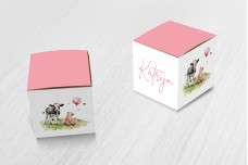 Het meisje met een koetje Het meisje met een koetje