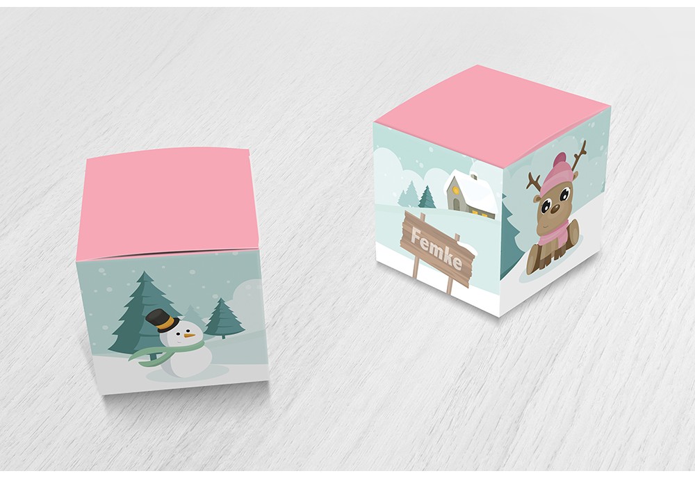 Lief winter hertje Lief winter hertje