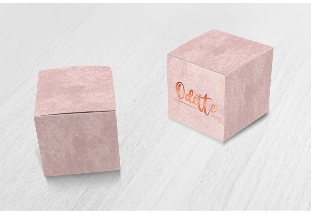 Roze met koper Roze met koper