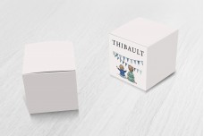 Broertjes met vlaggetjes