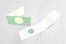 Groene golfjes bootje