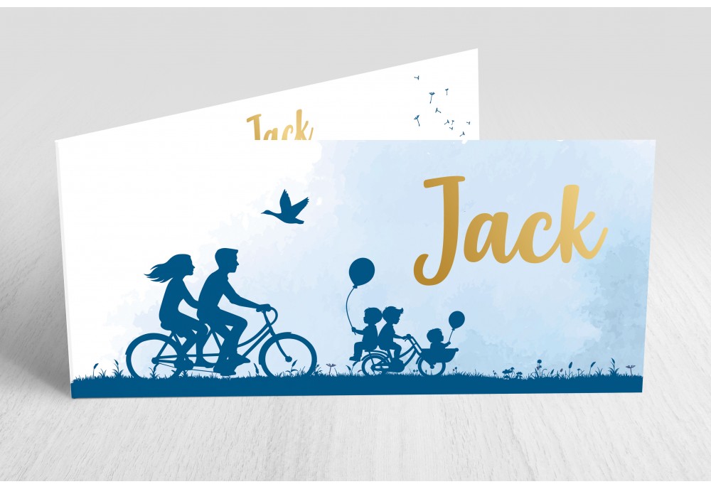 Broertjes aan het fietsen