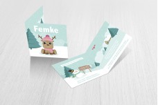 Lief winter hertje Lief winter hertje