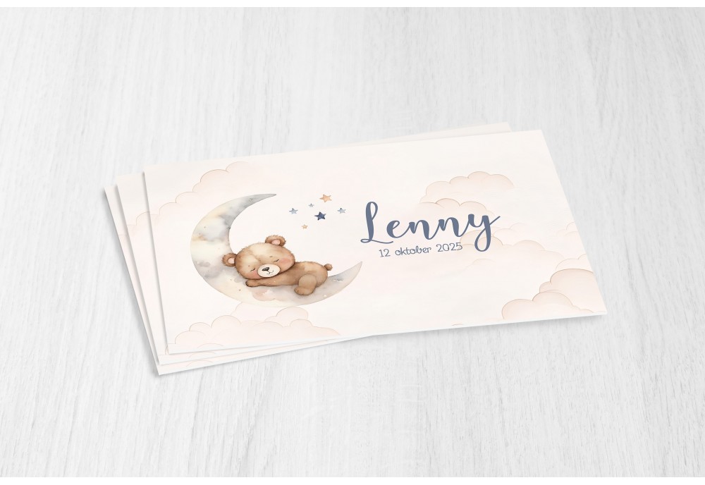 Beertje is op de maan