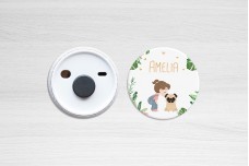 Hondje en blaadjes Hondje en blaadjes