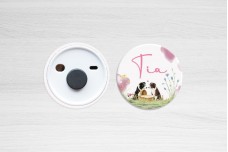 border collie bij mandje