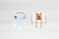 Beertje en bruine strepen