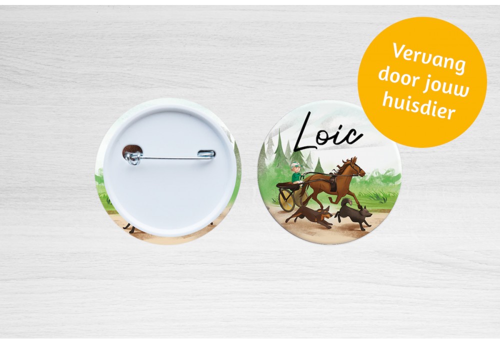 Paardenkoets met dieren