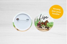 Paardenkoets met dieren meisje Paardenkoets met dieren meisje