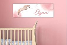 Paard met aquarel Paard met aquarel