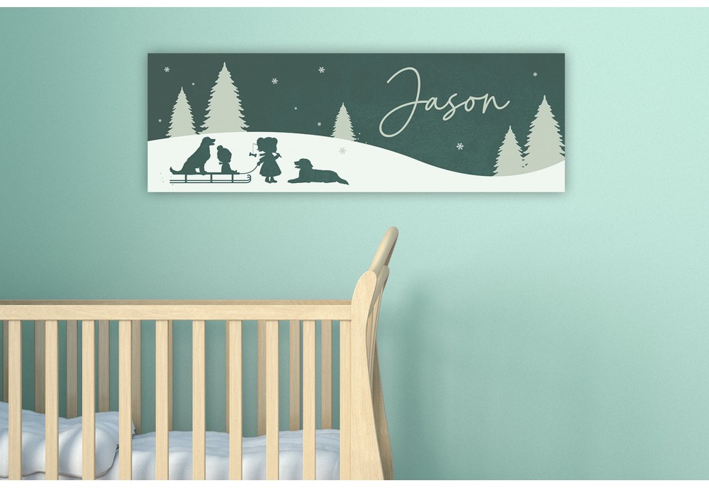 Broer en zus met labradors