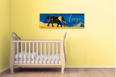 Olifant in savanne Olifant in savanne