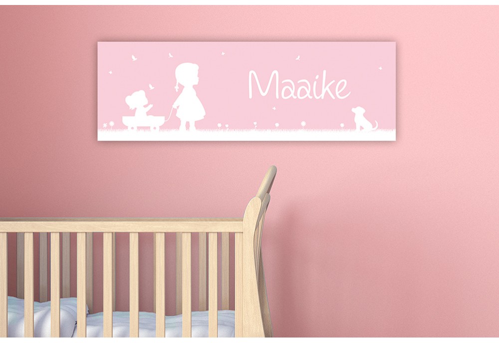 Meisje met zusje Meisje met zusje