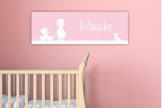 Meisje met zusje