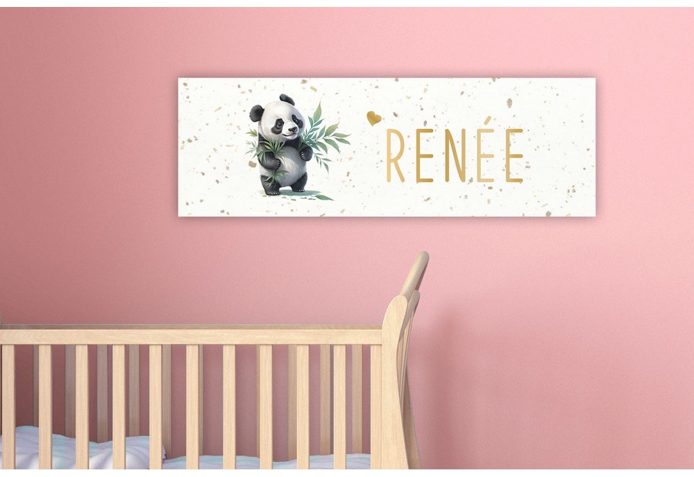Kleine panda met blaadjes vast Kleine panda met blaadjes vast