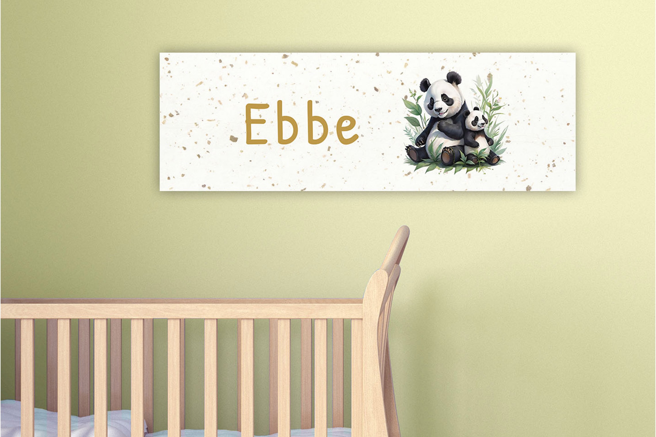 Grote panda en kleine panda