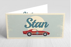 Rode racewagen