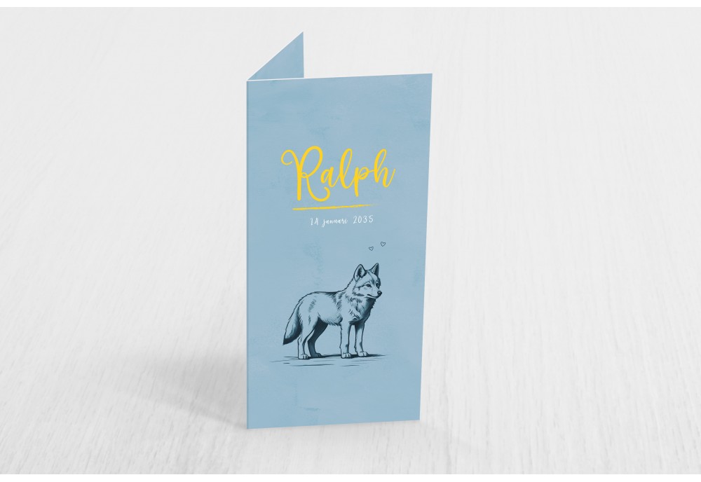 Wolf met hartjes