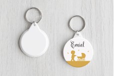 Jongen met kinderwagen Jongen met kinderwagen