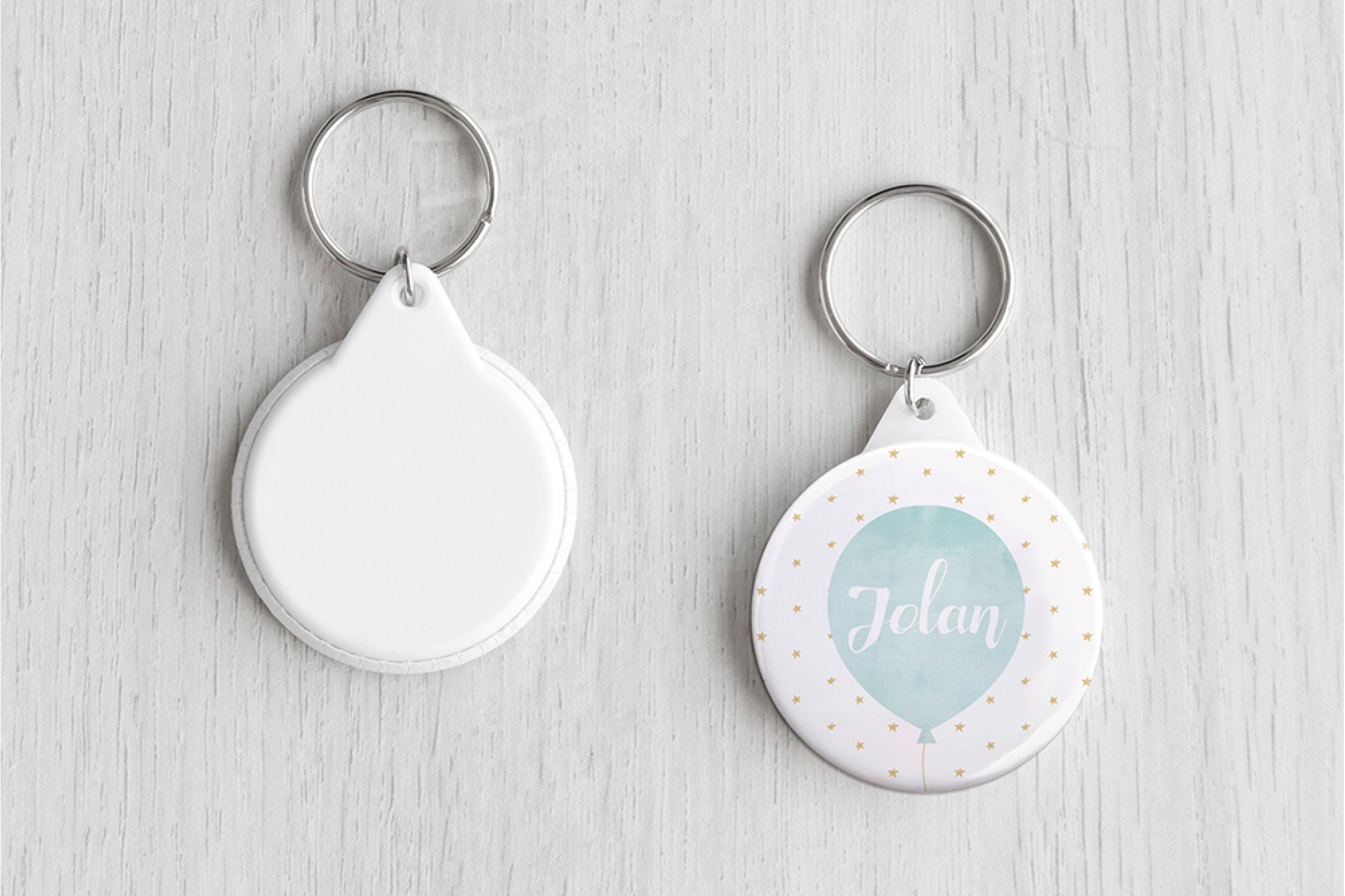 Ballon met zachte sterretjes