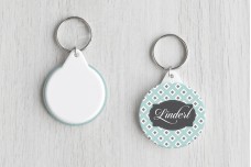 Retro patroon geruit blauw