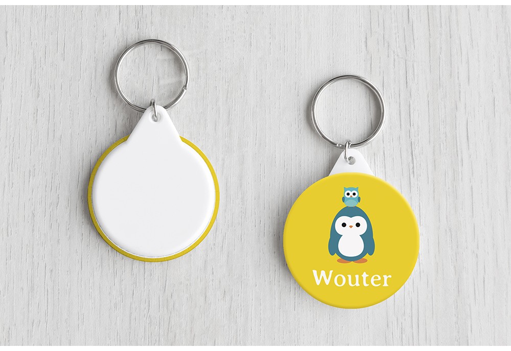 Pinguin met uiltje Pinguin met uiltje