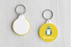 Pinguin met uiltje Pinguin met uiltje