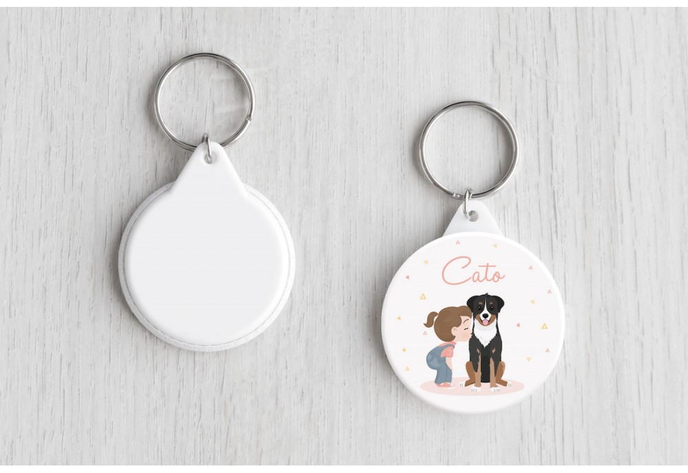 Kusje aan hond Kusje aan hond