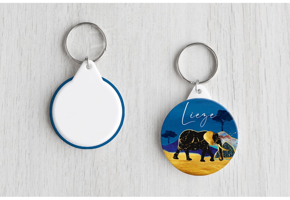 Olifant in savanne Olifant in savanne