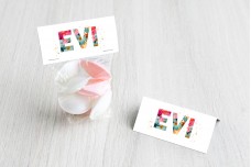 Letters met bloemen Letters met bloemen