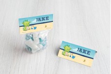 Draakje op het strand