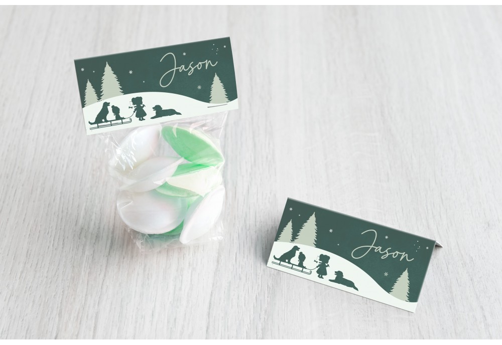 Broer en zus met labradors