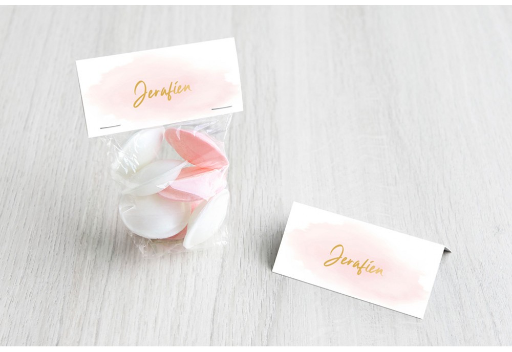 Roze aquarelvlek Roze aquarelvlek