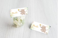 Olifantje met bloemen