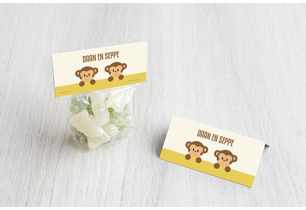 Twee zotte aapjes Twee zotte aapjes