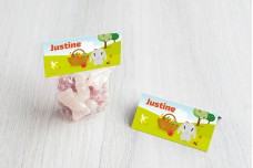 Konijntje met fruit Konijntje met fruit