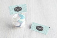 Retro patroon geruit blauw