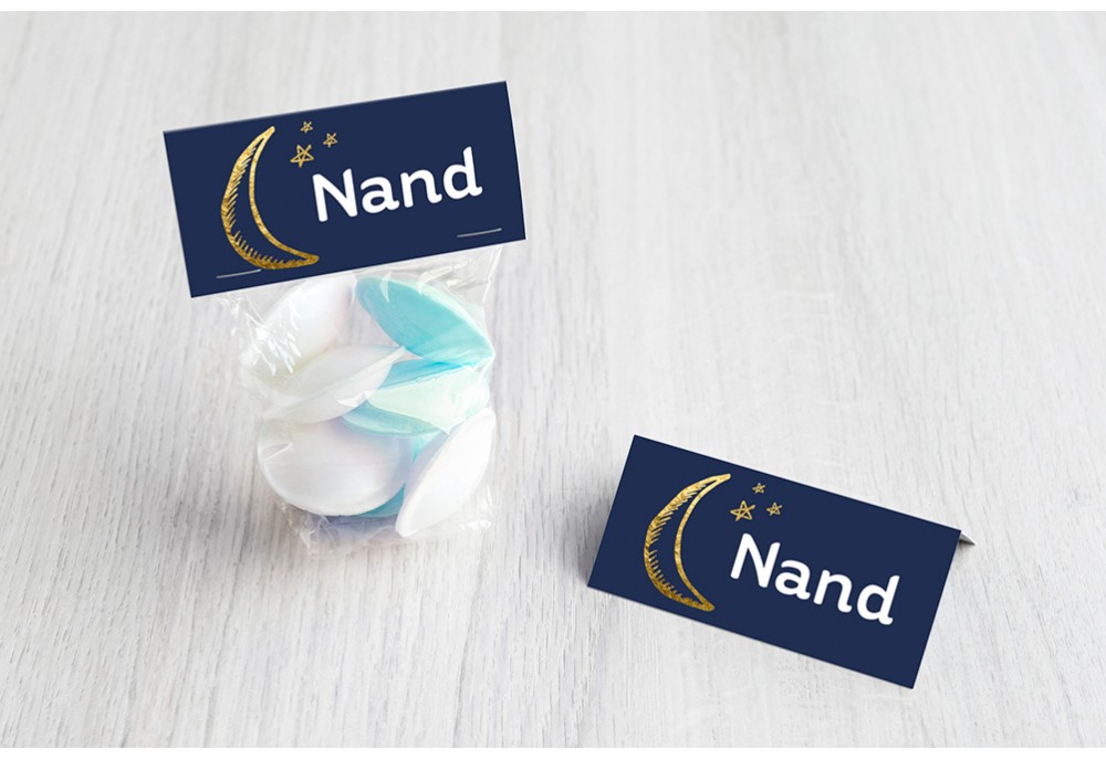 Maan en sterretjes jongen Maan en sterretjes jongen